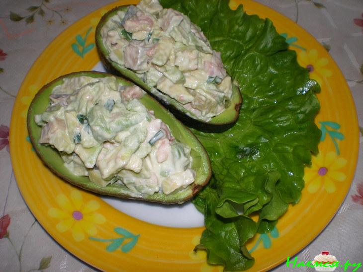 Закуска из Лосося с Авокадо Закуска из Лосося с Авокадо