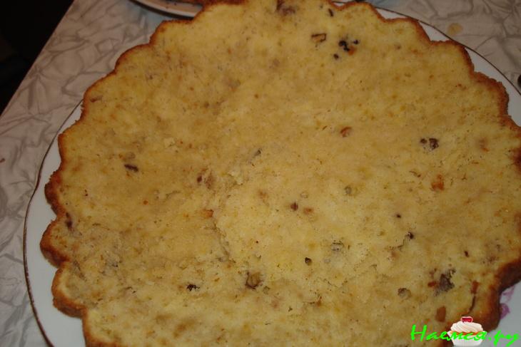 Тортик с черносливом (крем кисло-сладкий)