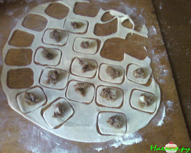 Польский борщ с ушками