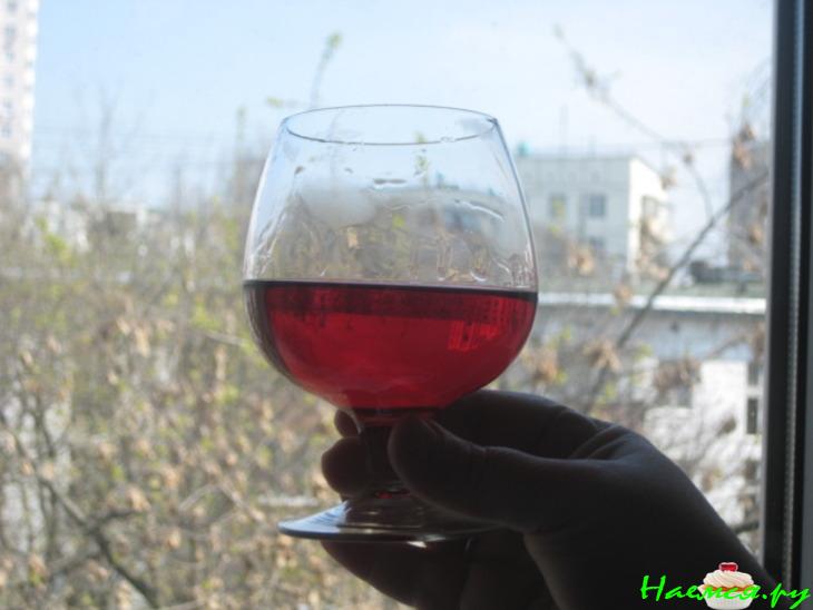 Клюква на коньяке