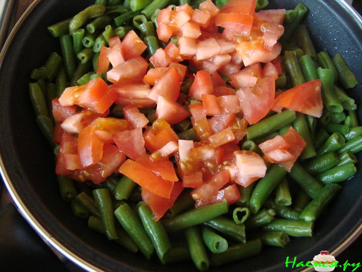 Зелёная стручковая фасоль