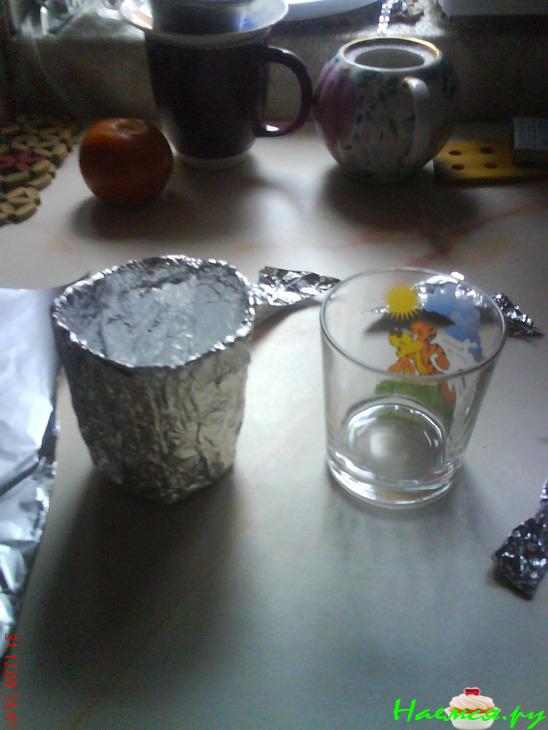 Яйцо в стаканчике