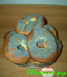Бублики с кунжутом (маком)