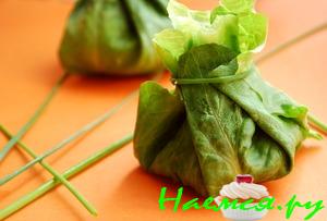 Зеленые мешочки с сюрпризом