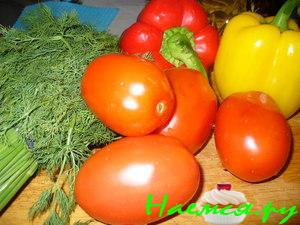 Овощной салатик "Дачный" Овощной салатик "Дачный"