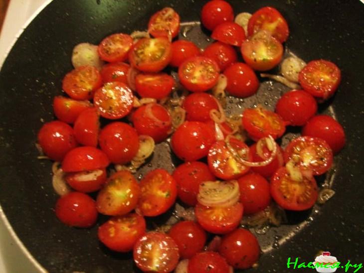 Треска под сальсой