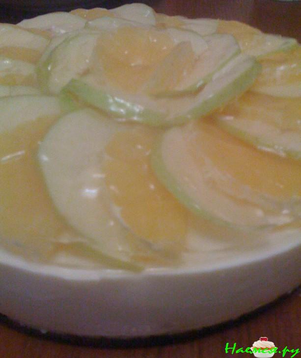 Торт "Сливочное суфле на шоколадной основе "Брауни"