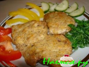 Говядина под сливочно-банановым соусом