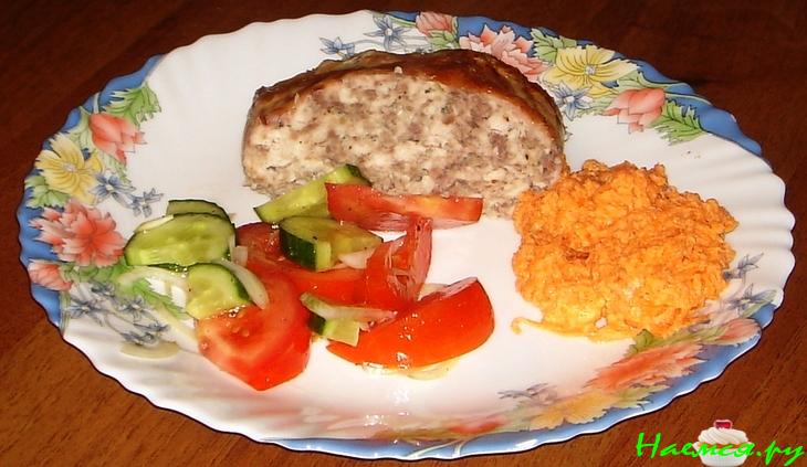 Рулет куриный с яйцом Рулет куриный с яйцом