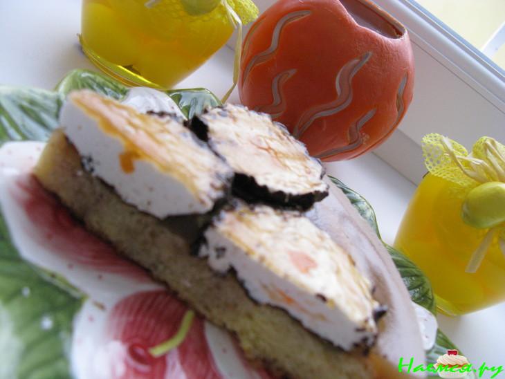 Бисквит из манной крупы-торт-пирог 'Юлия' из него