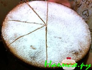 Вишневый пирог - быстро и просто