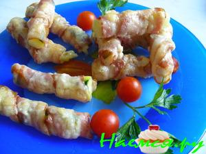 Сырные брусочки из цуккини