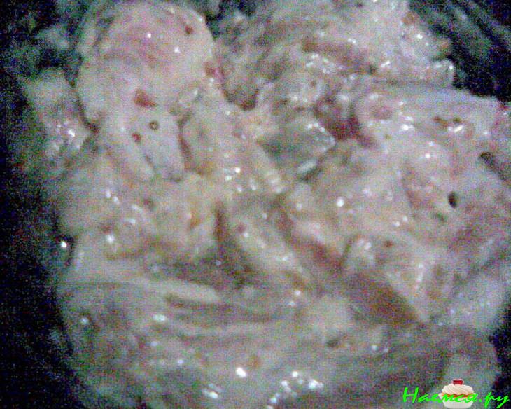 Открытый рыбный пирог (постный)