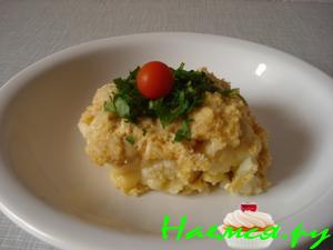 Запеканка из цветной капусты с сыром