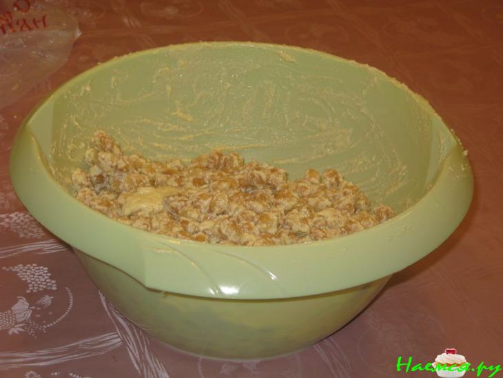 Торт из заварных шариков 'Равнодушных нет'