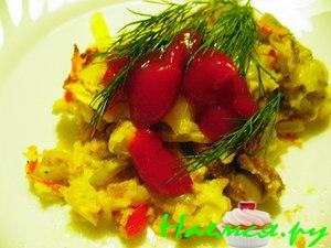 Запеканка (мясо и овощи)