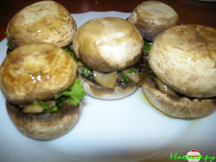 Грибочки фаршированные «Бочонки»