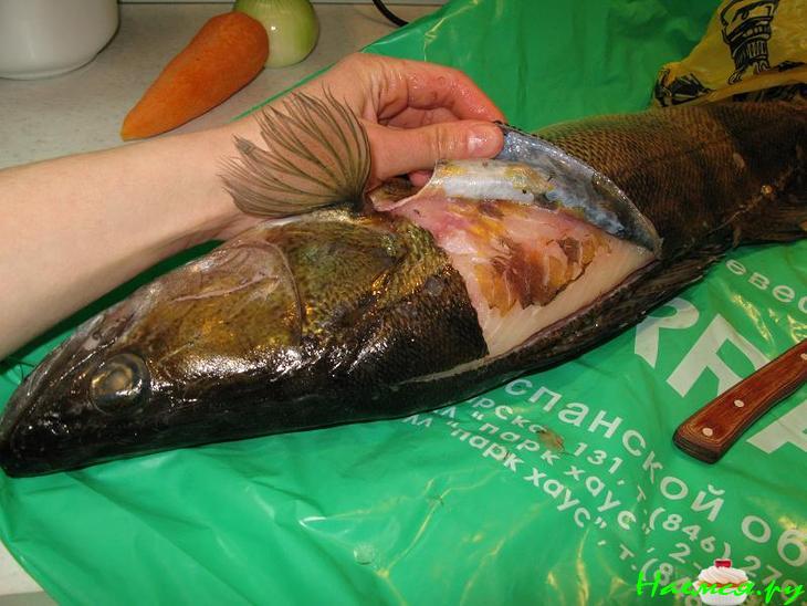 Котлеты из судака и свинины