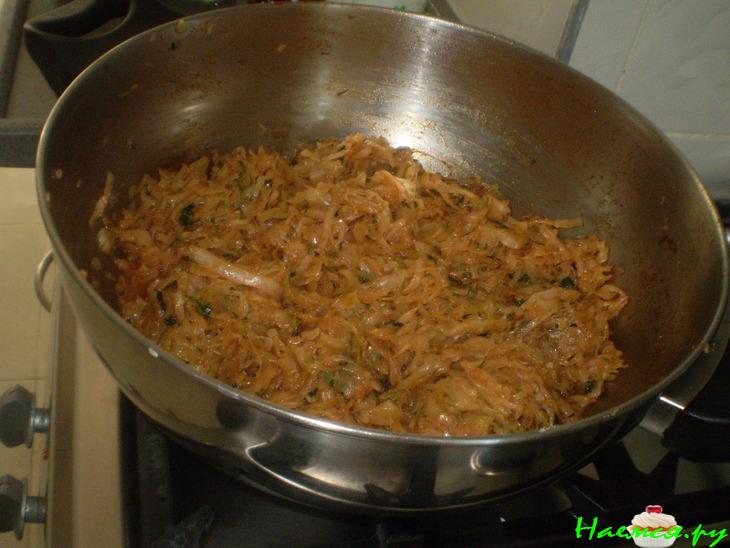 Пирожки с капустой домашние