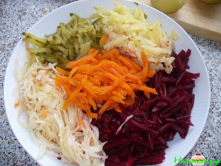 Салат со свеклой "Витаминный"