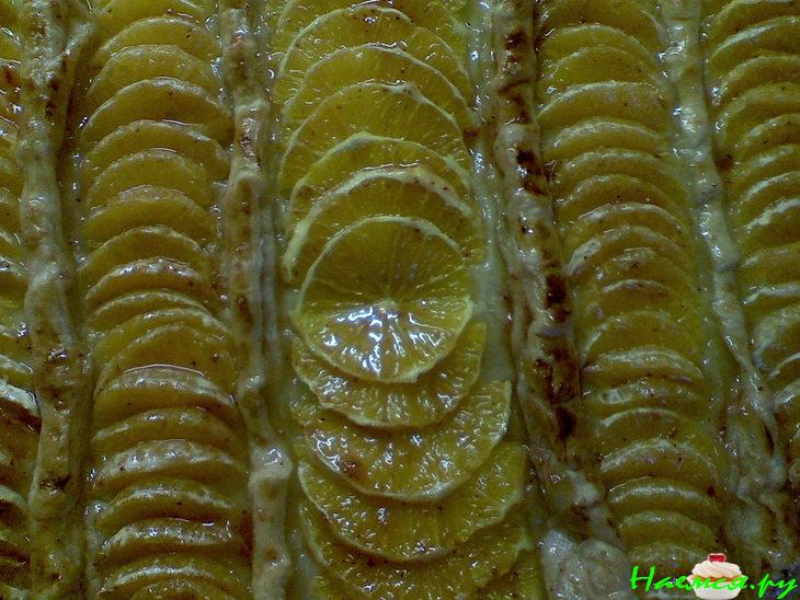 "Цитрусовый рай" (слоёный пирожок) "Цитрусовый рай" (слоёный пирожок)