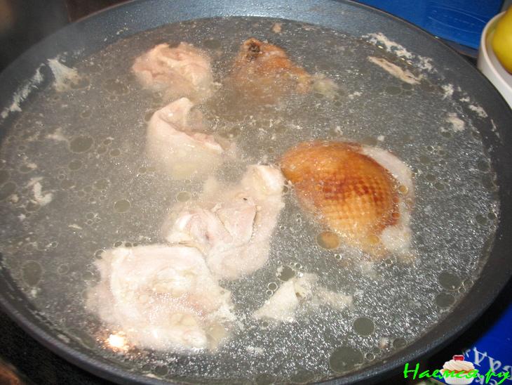 Солянка "Опохмелочная" с белыми грибами