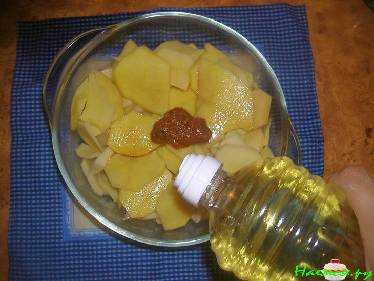 Картошечка на тарелочке