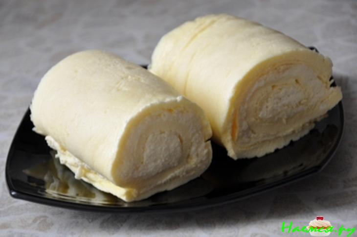 Яичный рулет с сыром Яичный рулет с сыром