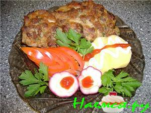 Оладушки мясные