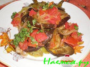 Жареные овощи в подливке