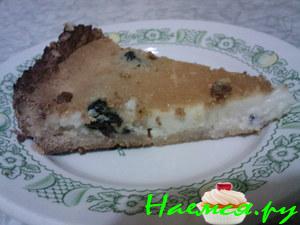 Пирог с черносливом