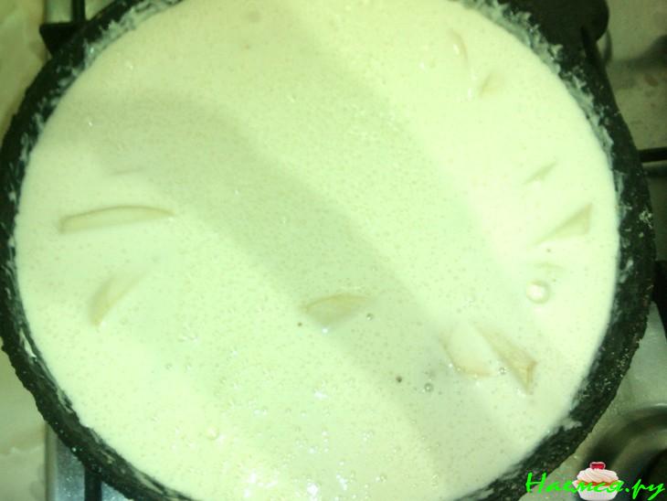 Шарлотка с печеньем