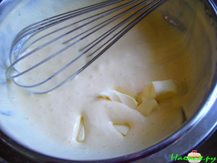 Котлетки из кальмаров с соусом Сабайон