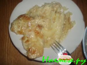 Картофельное пюре с чесноком