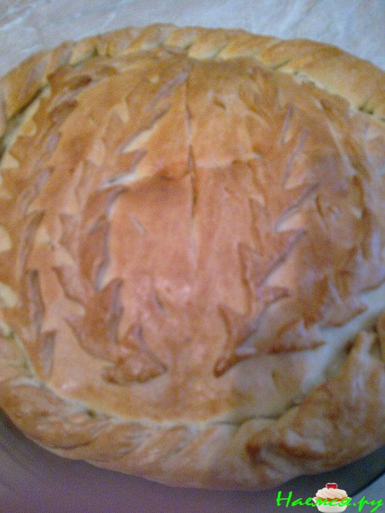 Пирог рыбный /без риса/