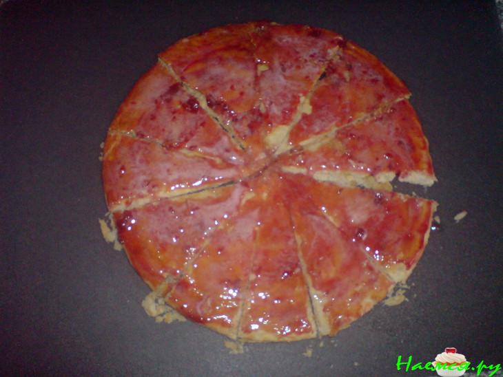 Вишнёвый торт из слоеного теста Вишнёвый торт из слоеного теста