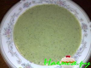 Суп-пюре из брокколи и цветной капусты
