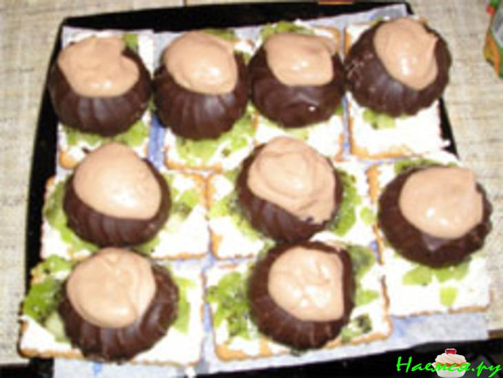 Десерт "Зефир на подушке"