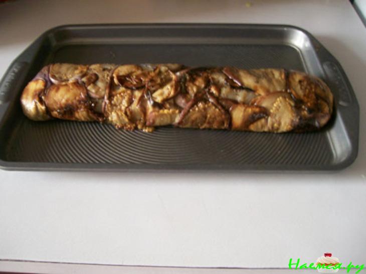 Рулет с рыбой и креветками