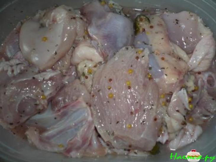 Курочка в маринаде для гриля, шашлыка или просто для жарки