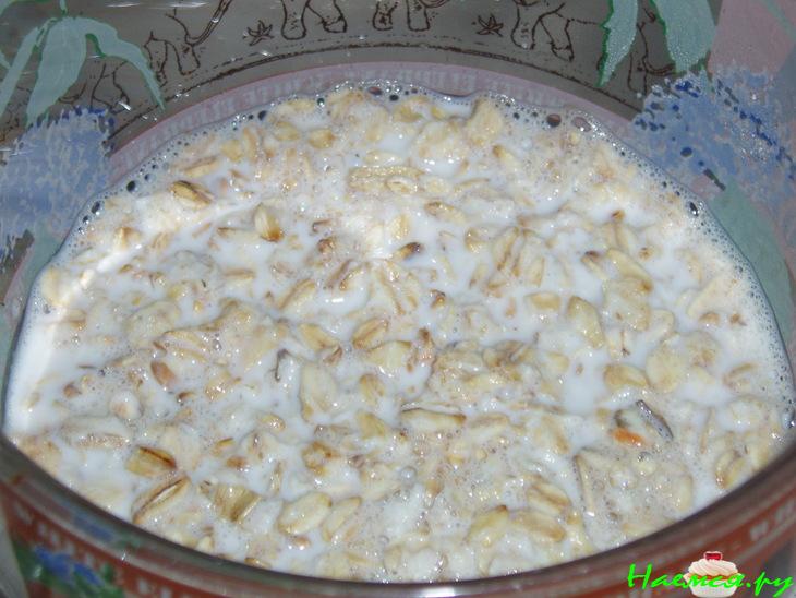 Овсяные кексы с овощами