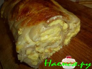 Закуска "Рулет-омлет"