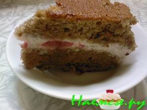 Торт "Зеленый чай и кофе"