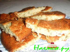 Сырный кекс с укропом