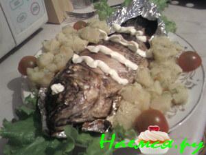 Рыба Телапия запечённая Рыба Телапия запечённая