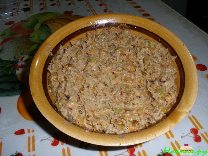 Паштет рыбный из консервы