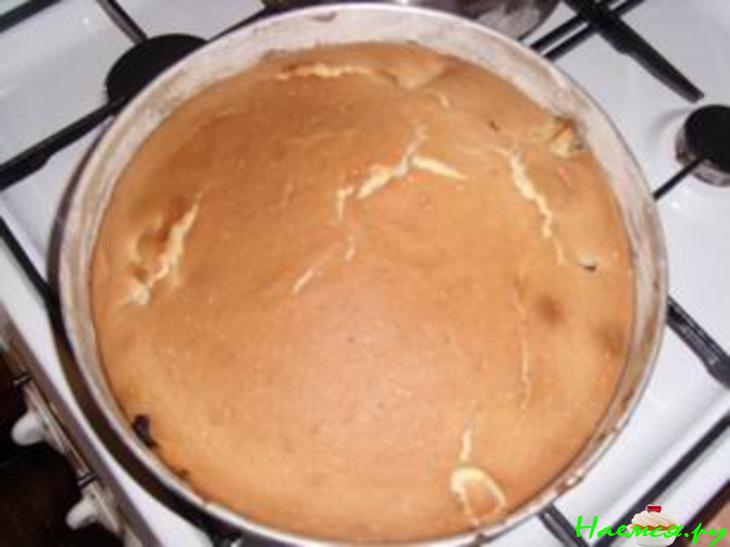 Быстрый яблочный пирог (кислые яблочки)  