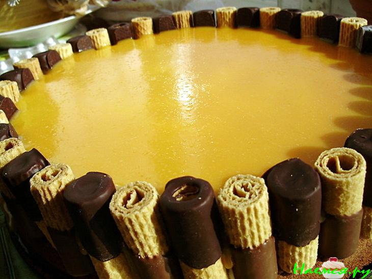 Торт с яичным ликером «Адвокат»