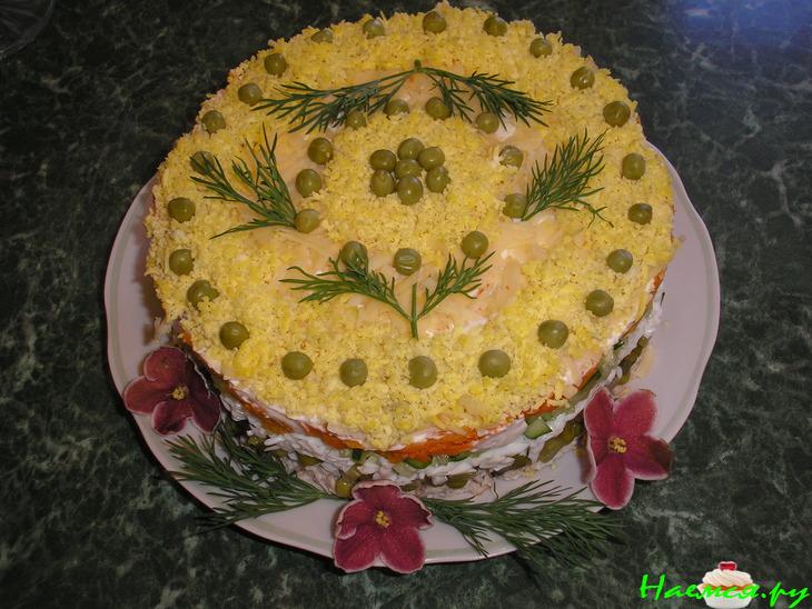 Салат "Ку-ка-реку"