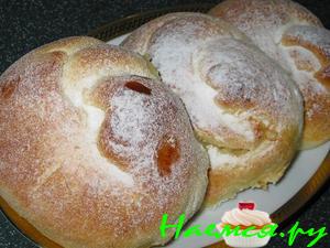 Булочки "Улитки" с пудингом